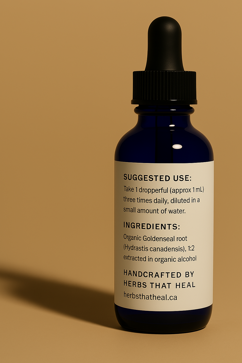 Goldenseal Root Tincture Hydrastis canadensis | 1:2 Ratio | 30 mL