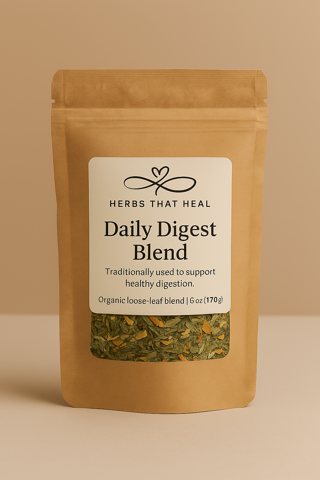 Gut Health Tea Loose Leaf Herbal Blend | 6 oz