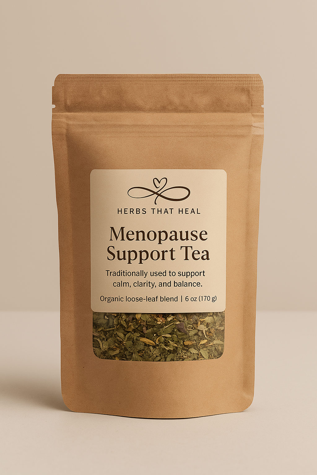 Menopause Support Tea Loose Leaf Herbal Blend | 6 oz