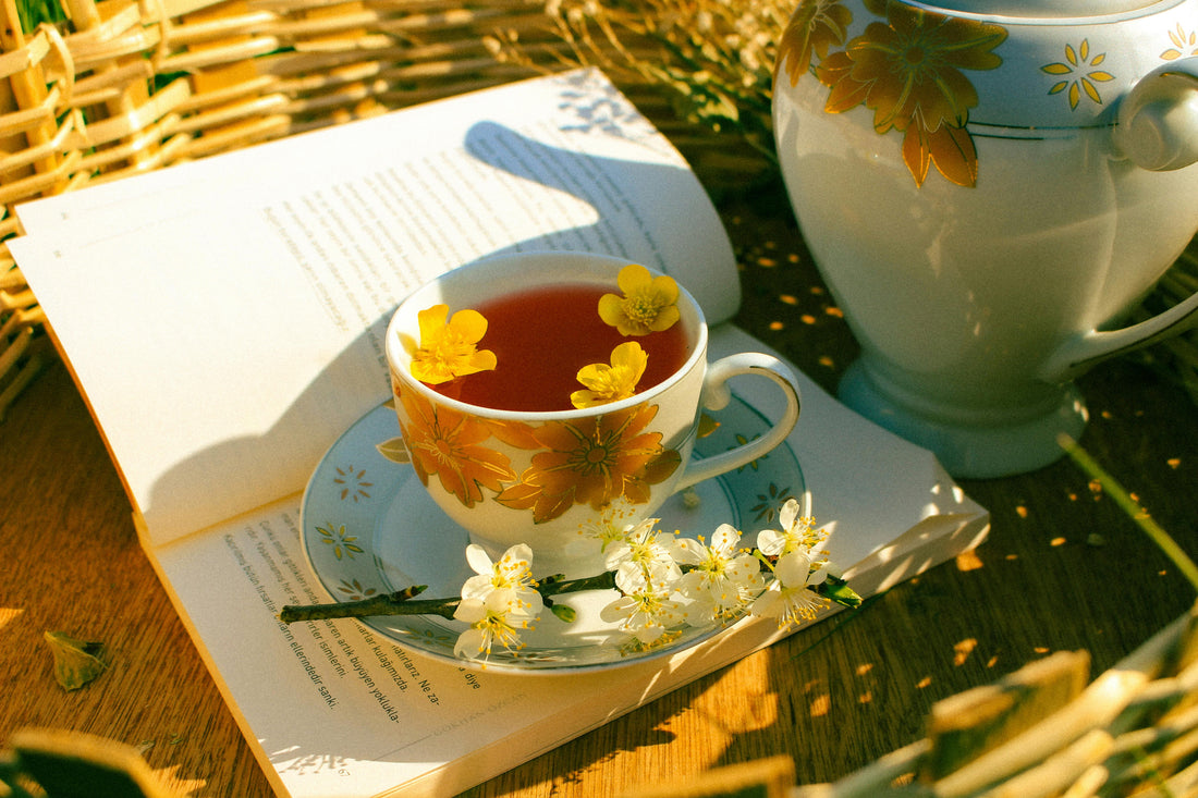 Herbal tea and botanicals for supporting PMOS hormonal and metabolic health naturally