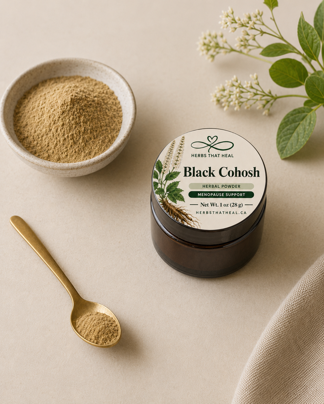 Black Cohosh Herbal Powder