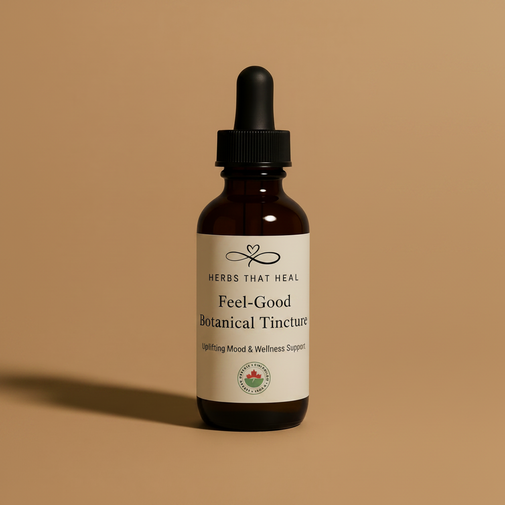 Feel-Good Botanical Tincture - Plain Backdrop